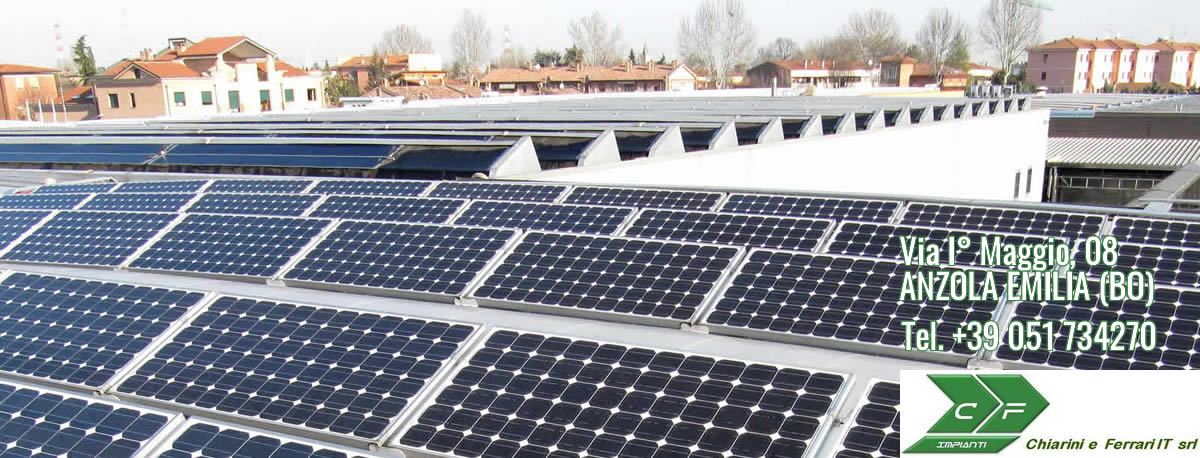 Sei di Rimini? Cerchi un'azienda per la realizzazione impianti fotovoltaici? Contatta Chiarini e Ferrari